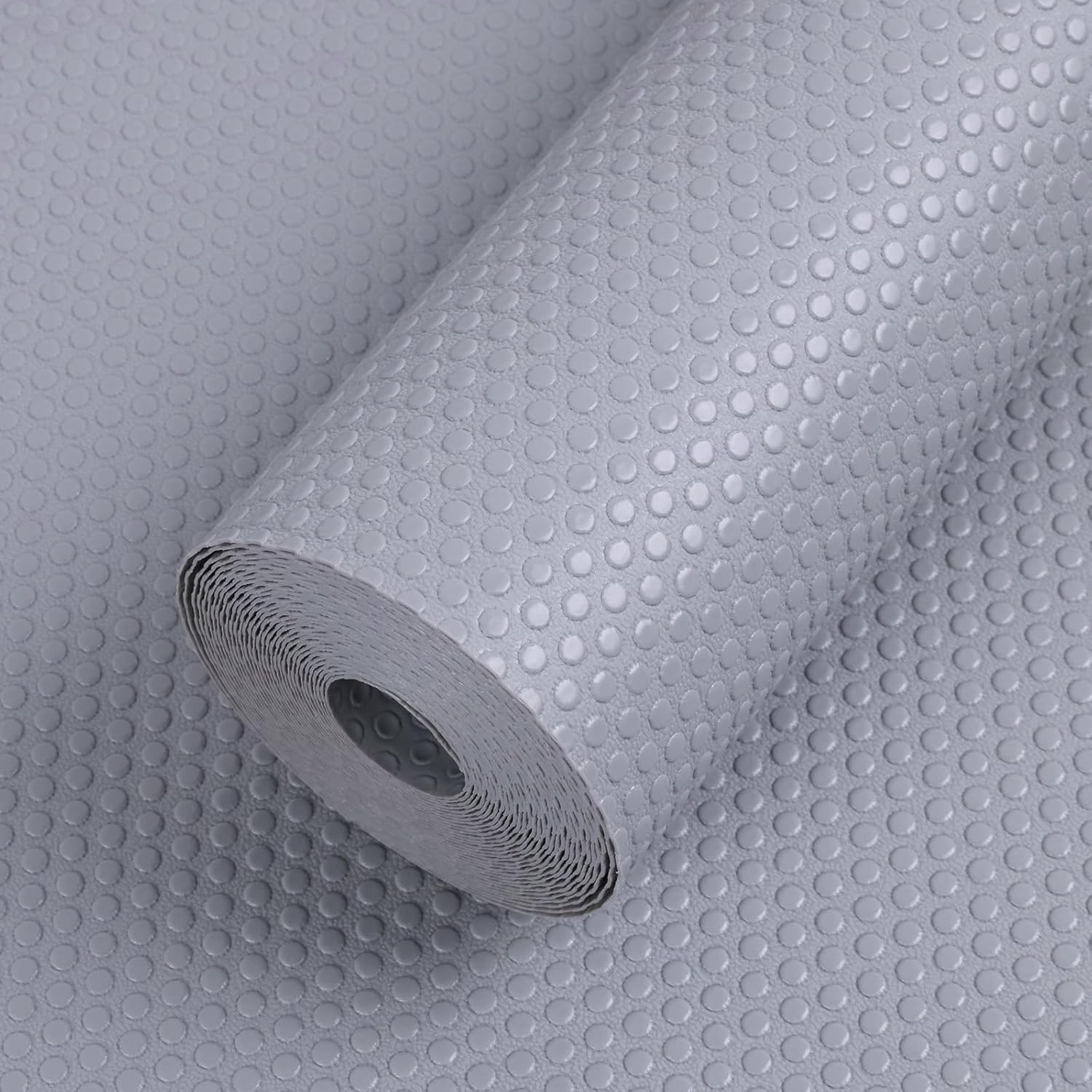 FLPMIX Shelf Liner 20 inch Wide - Waterproof Cabinets Liners, Standard Size 20 X 300Inch, Non-Adhesive, Easy to Cut Under Sink Mat for Kitchens Drawer, Pantry Shelves, White