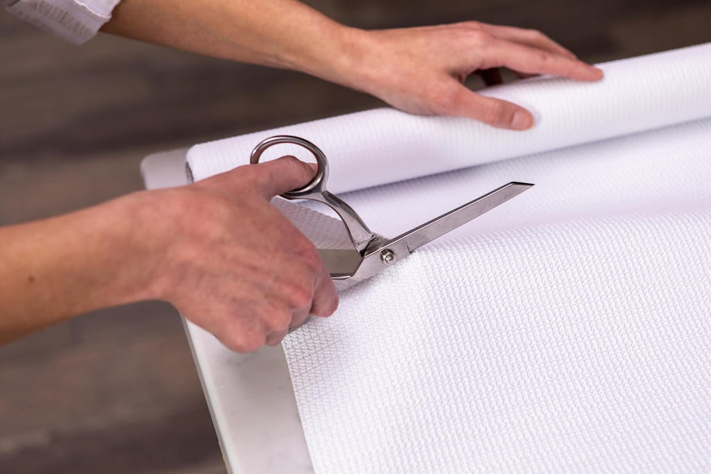 Smooth Top EasyLiner for Cabinets & Drawers - Easy to Install & Cut to Fit - Shelf Paper & Drawer Liner Non Adhesive - Non Slip Shelf Liner - 12in. x 10ft. - 6 Roll Project Pack - Taupe Buds