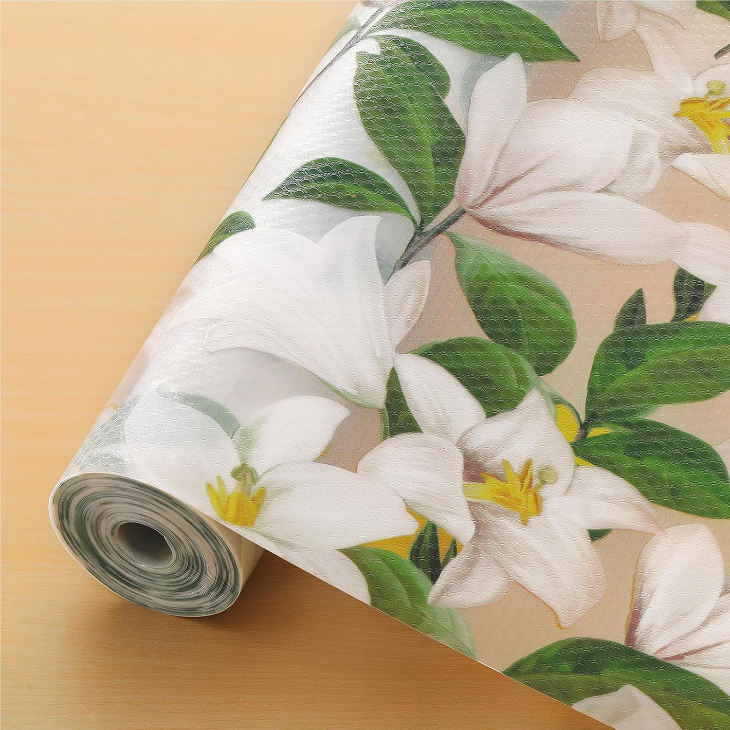 Cooyes Shelf Liner – Premium Non-Adhesive Cabinet & Drawer Liner for Kitchen – Waterproof Shelf Paper with Modern Pattern – Durable EVA Cabinet Mat – Easy to Cut （24" W x 240" L）