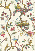 NuWallpaper x Scalamandre Blue Robin Egg Chinoise Exotique Self Adhesive Wallpaper, SCS3846