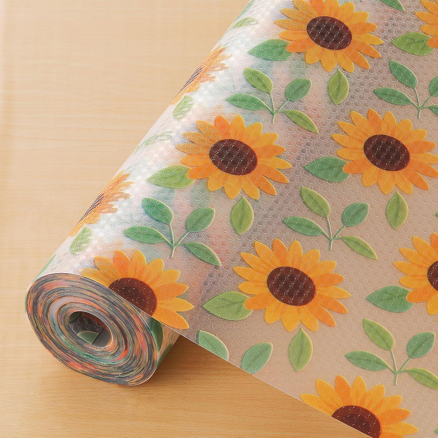 Cooyes Shelf Liner – Premium Non-Adhesive Cabinet & Drawer Liner for Kitchen – Waterproof Shelf Paper with Modern Pattern – Durable EVA Cabinet Mat – Easy to Cut （24" W x 240" L）