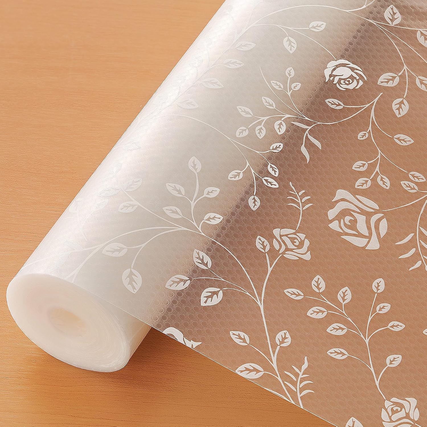 Cooyes Shelf Liner – Premium Non-Adhesive Cabinet & Drawer Liner for Kitchen – Waterproof Shelf Paper with Modern Pattern – Durable EVA Cabinet Mat – Easy to Cut （24" W x 240" L）