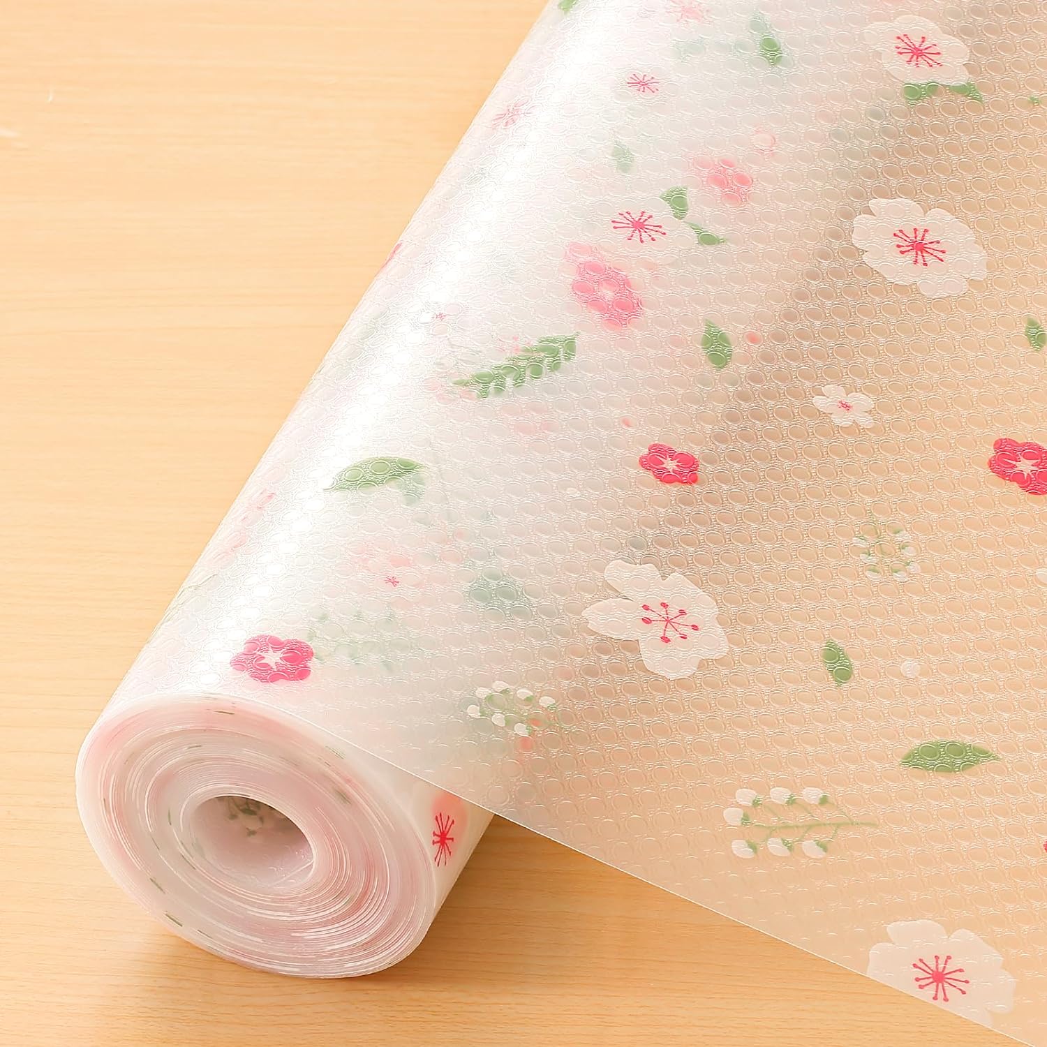 Cooyes Shelf Liner – Premium Non-Adhesive Cabinet & Drawer Liner for Kitchen – Waterproof Shelf Paper with Modern Pattern – Durable EVA Cabinet Mat – Easy to Cut （24" W x 240" L）