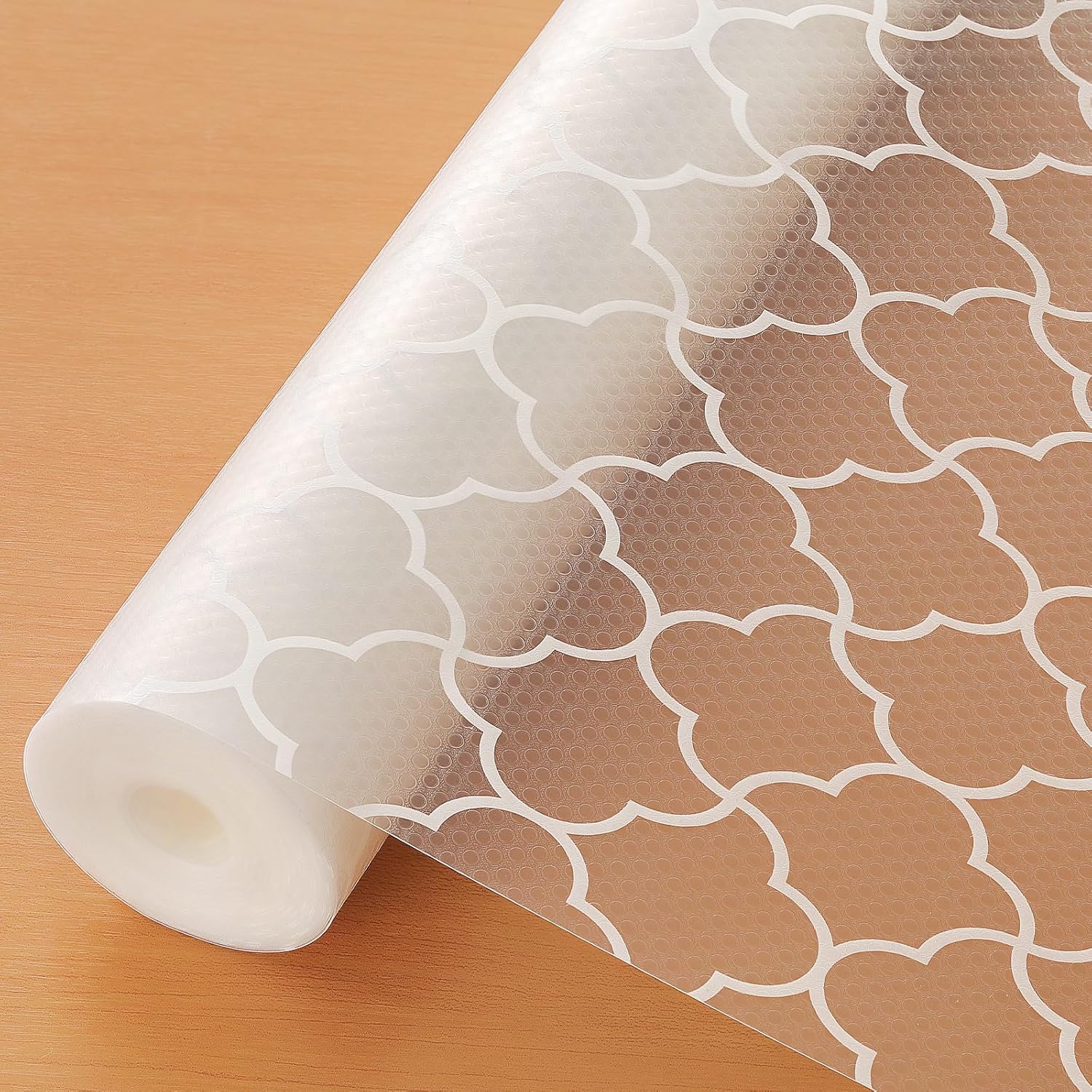 Cooyes Shelf Liner – Premium Non-Adhesive Cabinet & Drawer Liner for Kitchen – Waterproof Shelf Paper with Modern Pattern – Durable EVA Cabinet Mat – Easy to Cut （24" W x 240" L）