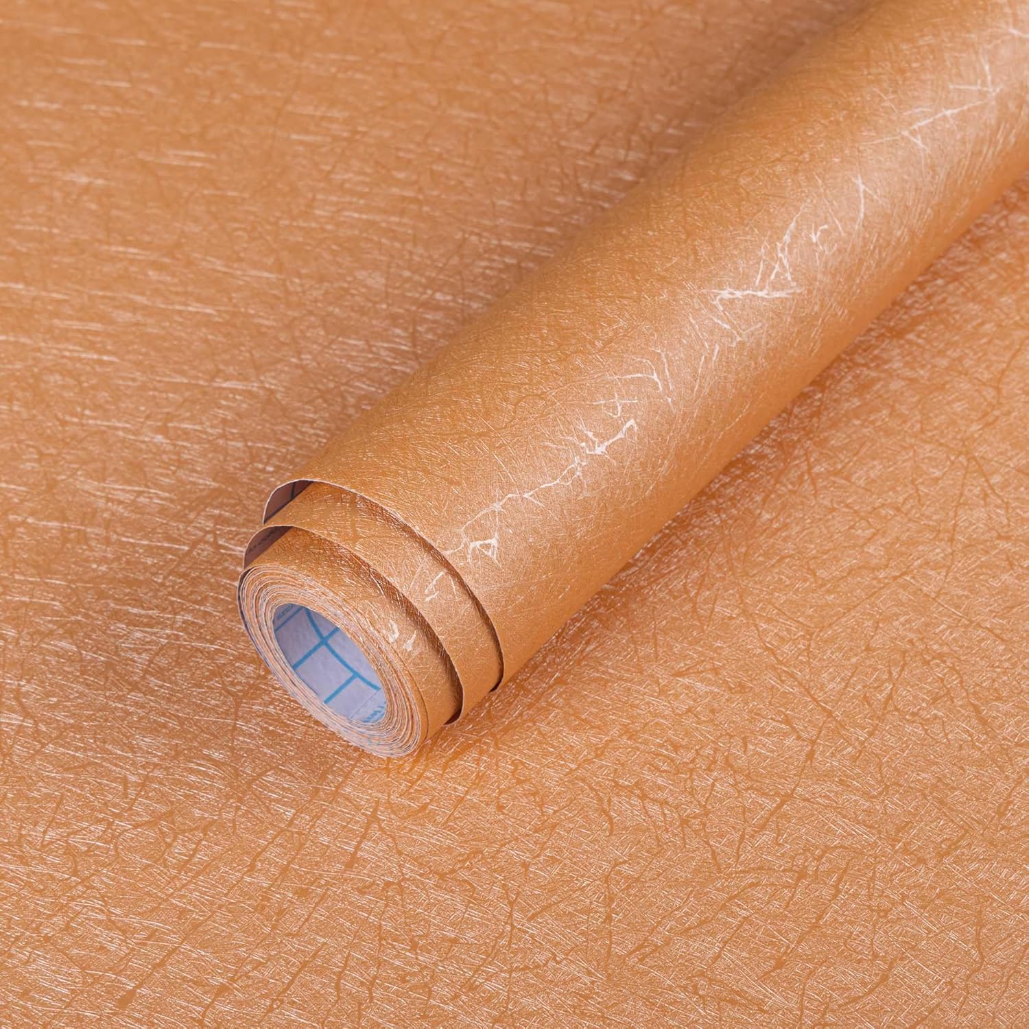 Abyssaly Black Silk Wallpaper Peel and Stick 15.7" X 984.2" Embossed Self Adhesive Black Contact Paper Removable Kitchen Vinyl Textured Wall Paper Cabinet Furniture Shelf Liner